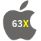 Aplicativo 63X para iOS